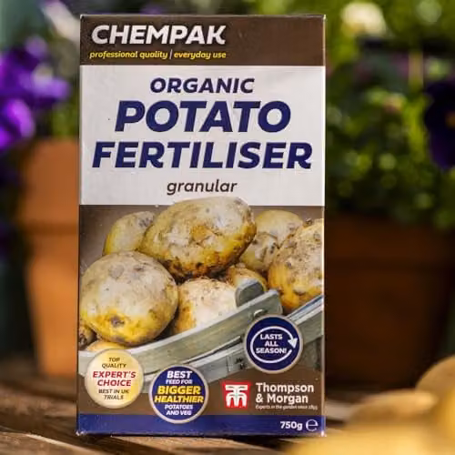 Thompson and Morgan Chempak Organic Slow Release Potato and Vegetable Fertiliser, 750g – 1