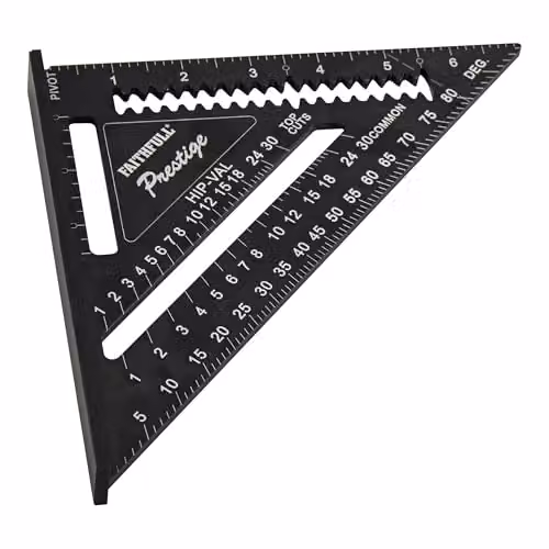 Faithfull Black Aluminium CNC Sliding Bevel and Quick Square Set – 2