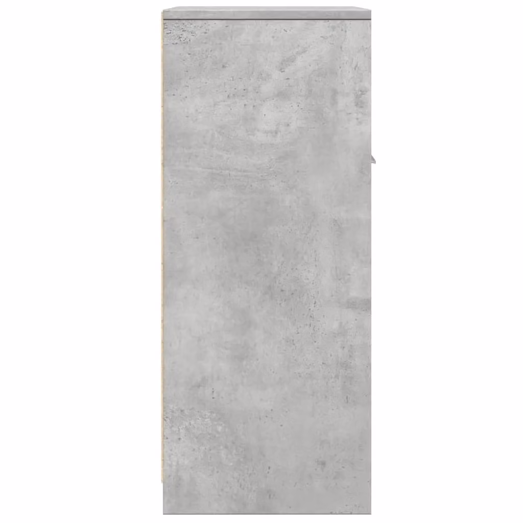 Berkfield Home Wall Mounted Bathroom Cabinet in Concrete Grey, W/D/H: 60 x 33 x 80 cm – 2