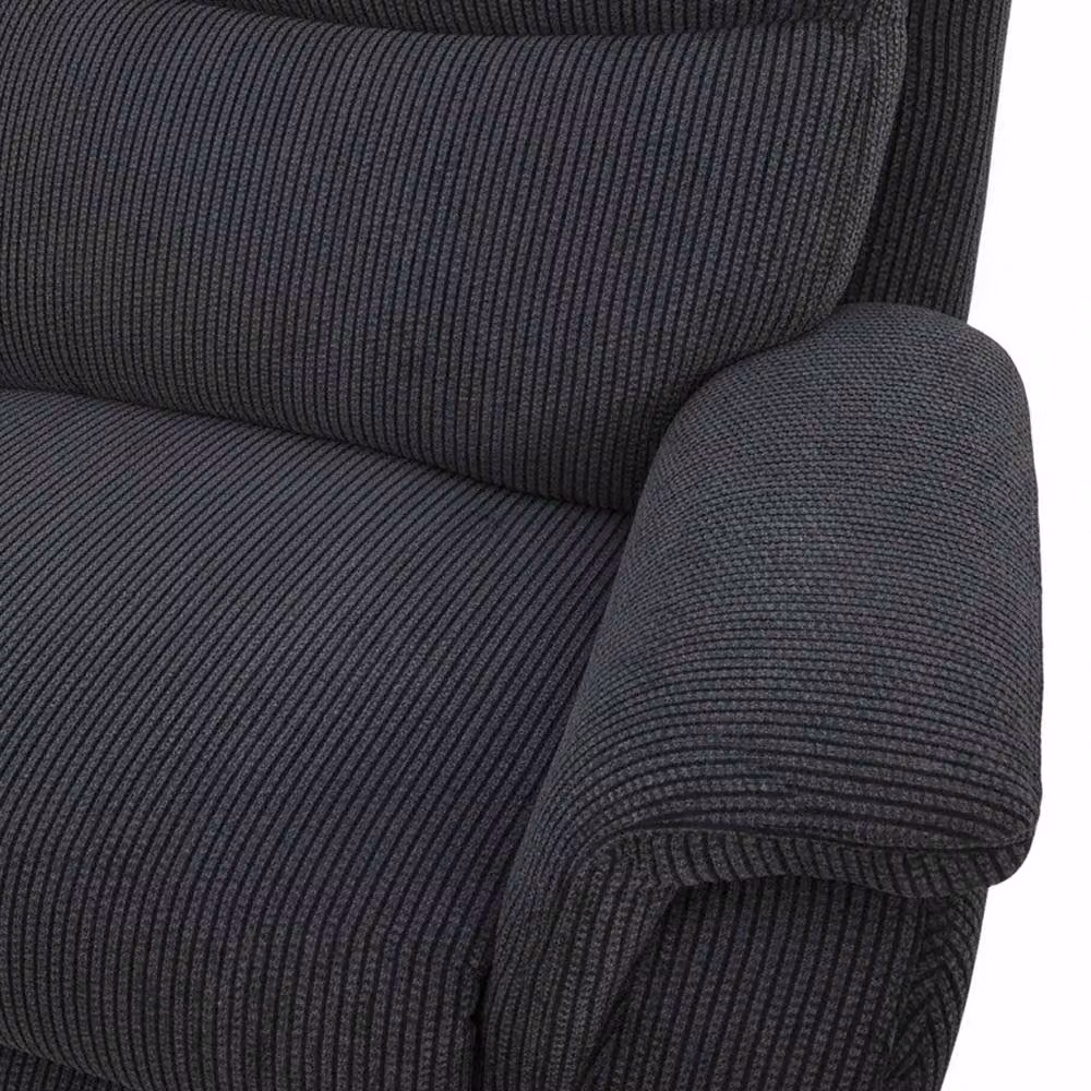 Furnishings For Less UK Maeve Electric Reclining Armchair Single Seater in Midnight Black – 2