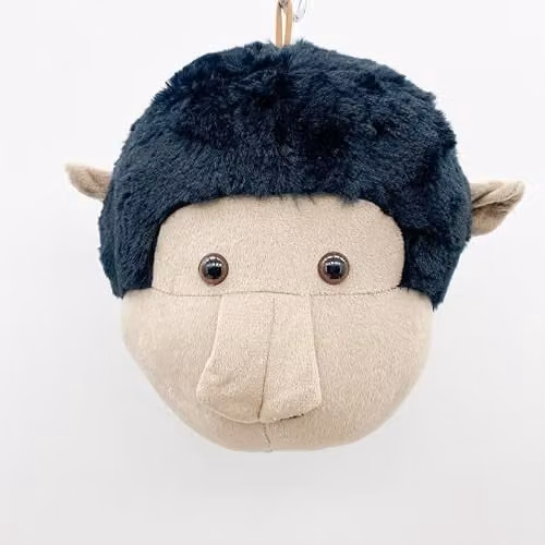 Minster Monkey Head Hanger for Babies, Multicolour, W: 20 cm, D: 18 cm, H: 30 cm