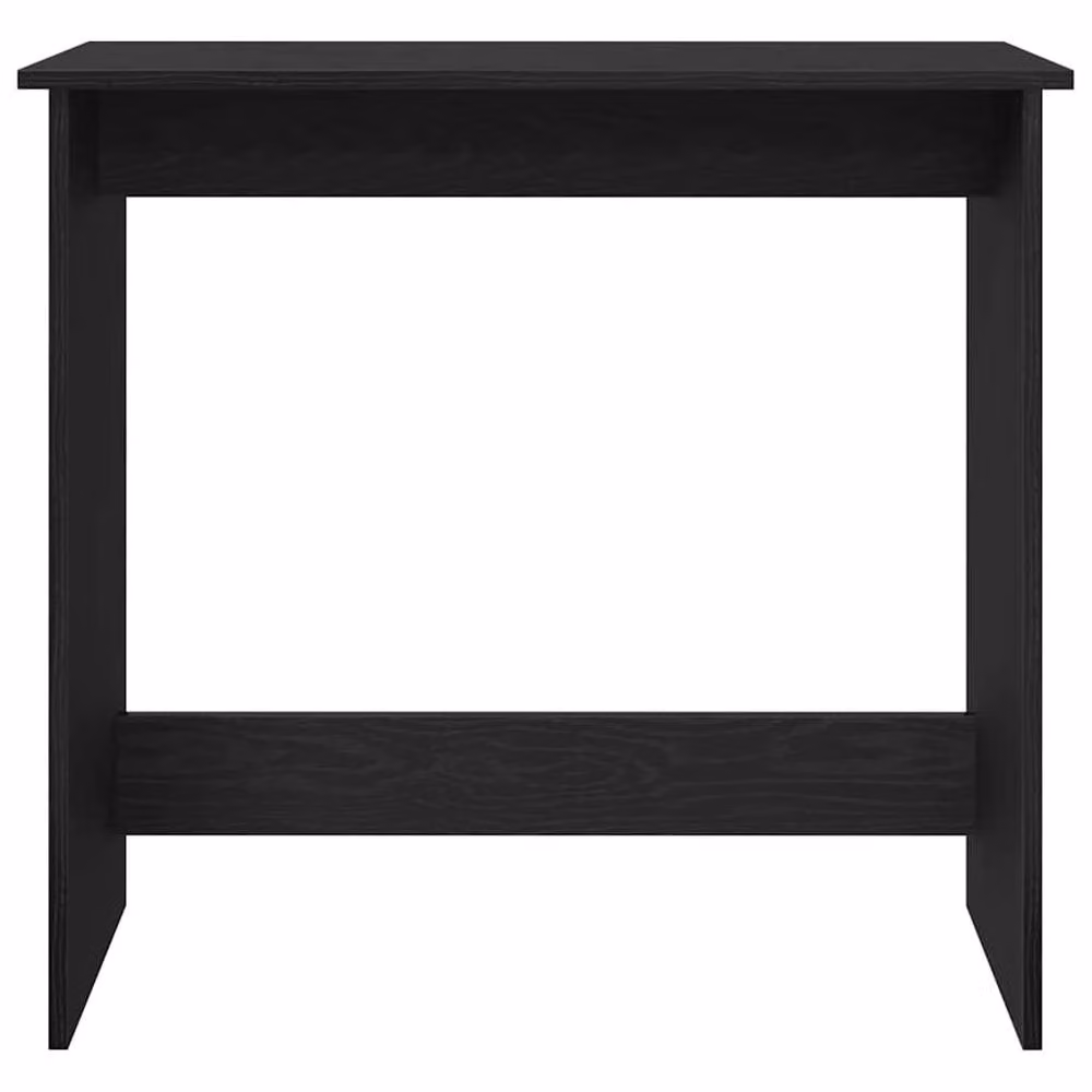 Berkfield Home Modern Black Writing Desk in Engineered Wood, W/D/H: 80 x 40 x 75 cm – 4