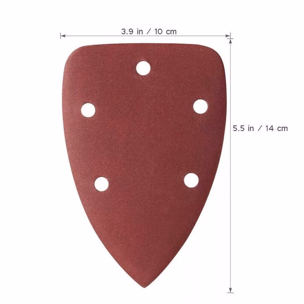 SPETLEK Mixed Mouse Sanding Sheets for Black and Decker, Dark Brown, W: 1000 mm, H: 400 mm – 3
