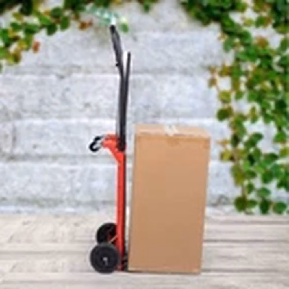 EONLION Heavy Duty Folding Sack Truck Trolley Industrial Hand Cart in Black – 3