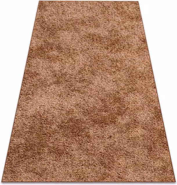 RugsX Serenade Light Wall-To-Wall Rug in Brown, W: 100 cm, L: 500 cm