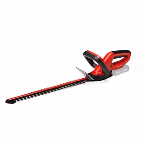 Einhell Power X-Change 18V Cordless Reciprocating Hedge Trimmer, Red – 1