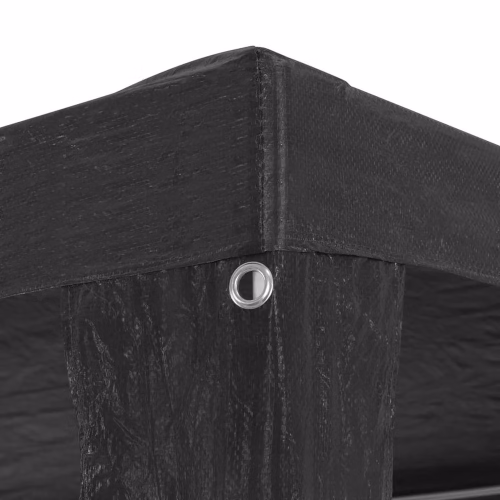Berkfield Home Party Tent in Anthracite Black, W: 300 cm, D: 300 cm, H: 255 cm – 2