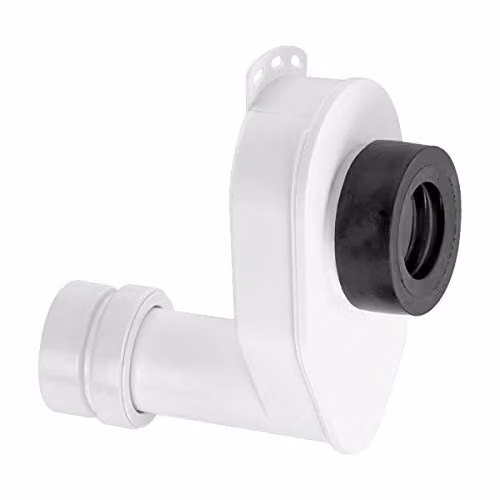 McAlpine White 75mm Water Seal Syphonic P Trap Urinal Bowl HCUP50UK