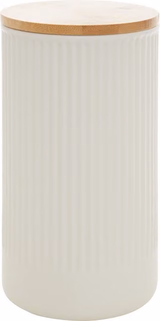 Orsina Maison by Premier Geome 1250ml Stoneware Storage Canister in Beige