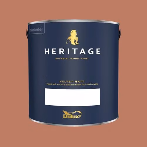 Dulux Trade Heritage Matt Dispersion Paint in Red Sand, 2.5l – 2