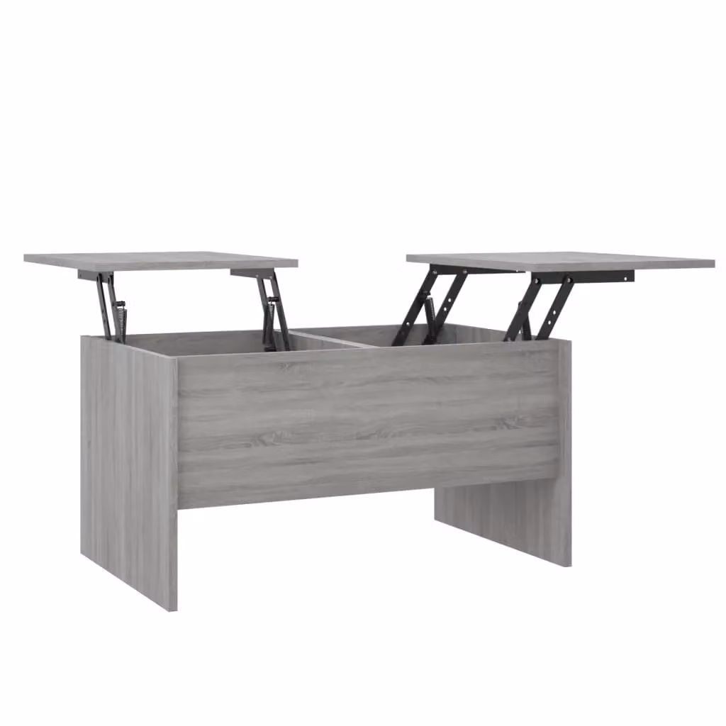 Berkfield Home Grey Sonoma Coffee Table with Lift Mechanism, W: 80 cm, D: 50 cm, H: 42.5 cm – 2
