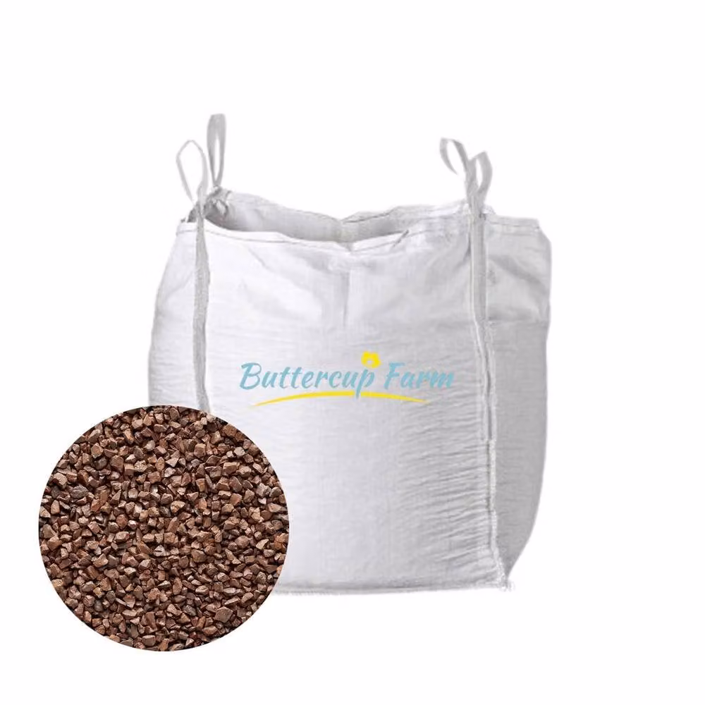 Buttercup Farm Red Granite Type Natural Stone Chippings, 14-20mm, 850 kg – 2