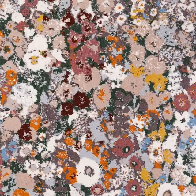 House of Hackney Hollyhocks Carpet in Multicolour