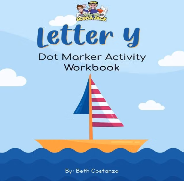 Beth Costanzo Letter Y Dot Marker Activity Workbook by Majestic Learning Publishers, Multicolour Paperback