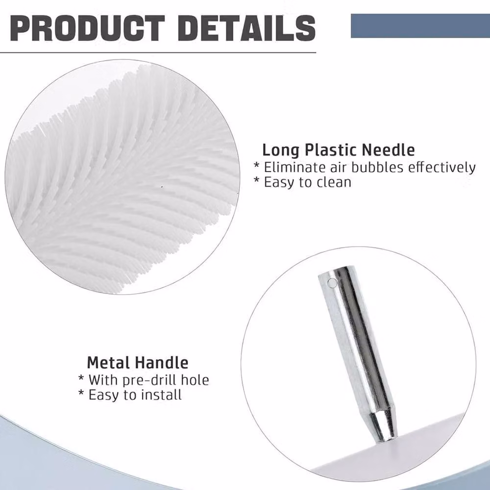 SPETLEK White Spiked Self Levelling Roller, W: 52 cm, L: 1000 cm – 3
