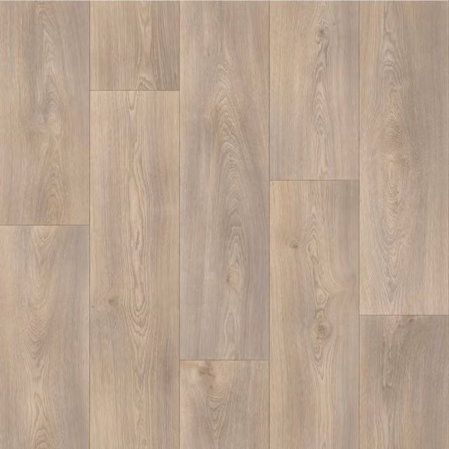 Lotus Brown Wood Look Sheet Vinyl Flooring, 3.8mm Thickness, W: 200 cm x L: 400 cm