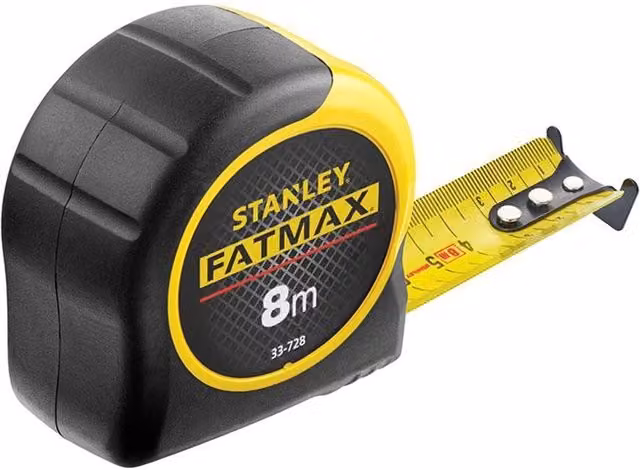 Stanley Fatmax Bladearmor Steel Tape Measure in Yellow and Multicolour – 1