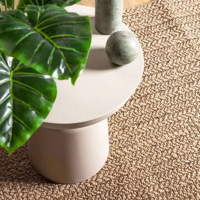EONLION Brown Jute Look Polypropylene Rug, W: 120 cm x D: 170 cm – 1