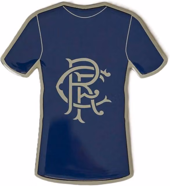 Rangers Home Kit Fridge Magnet in Blue
