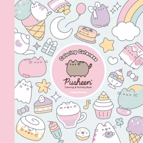 Pusheen Coloring and Activity Book by Gallery Books, Multicolour