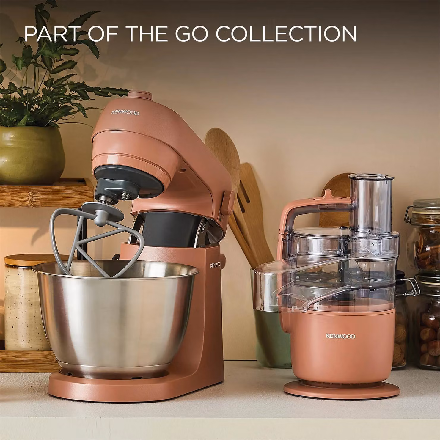 Kenwood Go 800W Stand Mixer with 4L Bowl in Red – 4