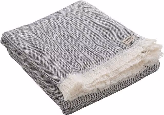 Ukiyo HisakoAWARE 4 Seasons Quick-Drying Cotton Towel in Black