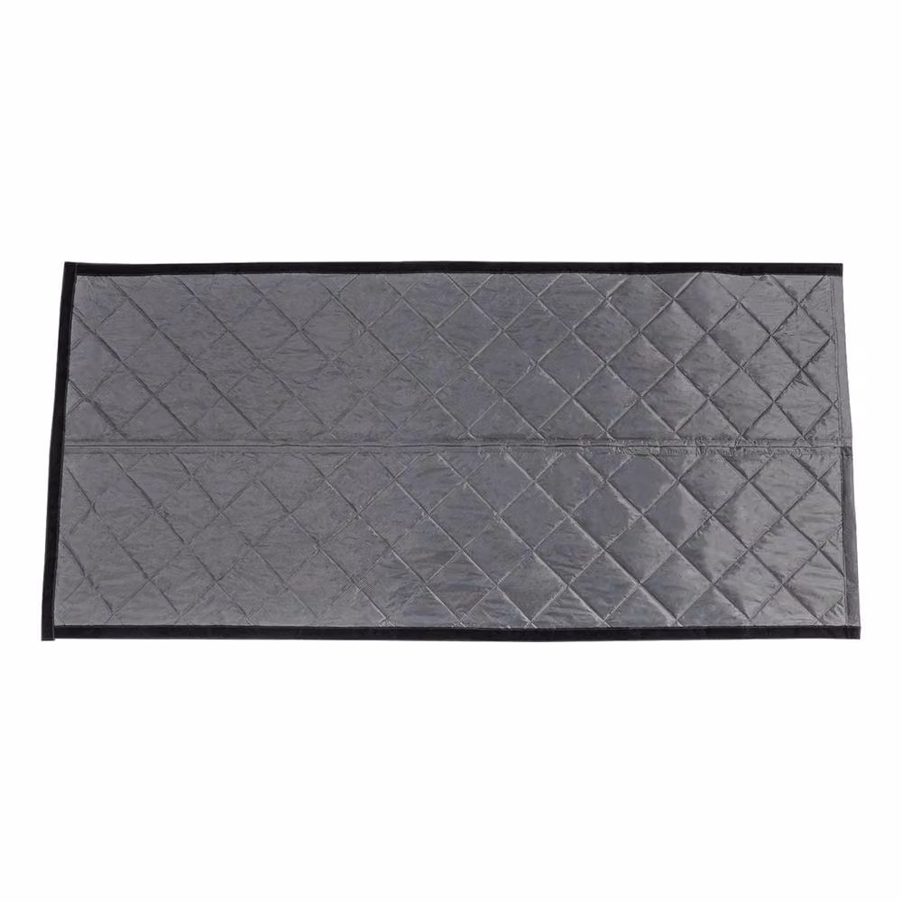 Nordara Magnetic Insulated Door Curtain, Waterproof and Windproof, Grey, W: 100 cm, H: 210 cm – 3