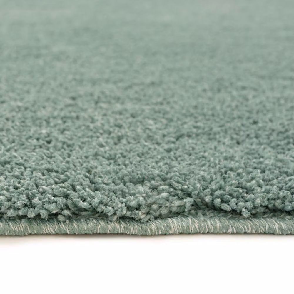 Kukoon Blue Washable Shaggy Rug in Duck Egg Blue, W/D/H: 160 x 230 cm – 3