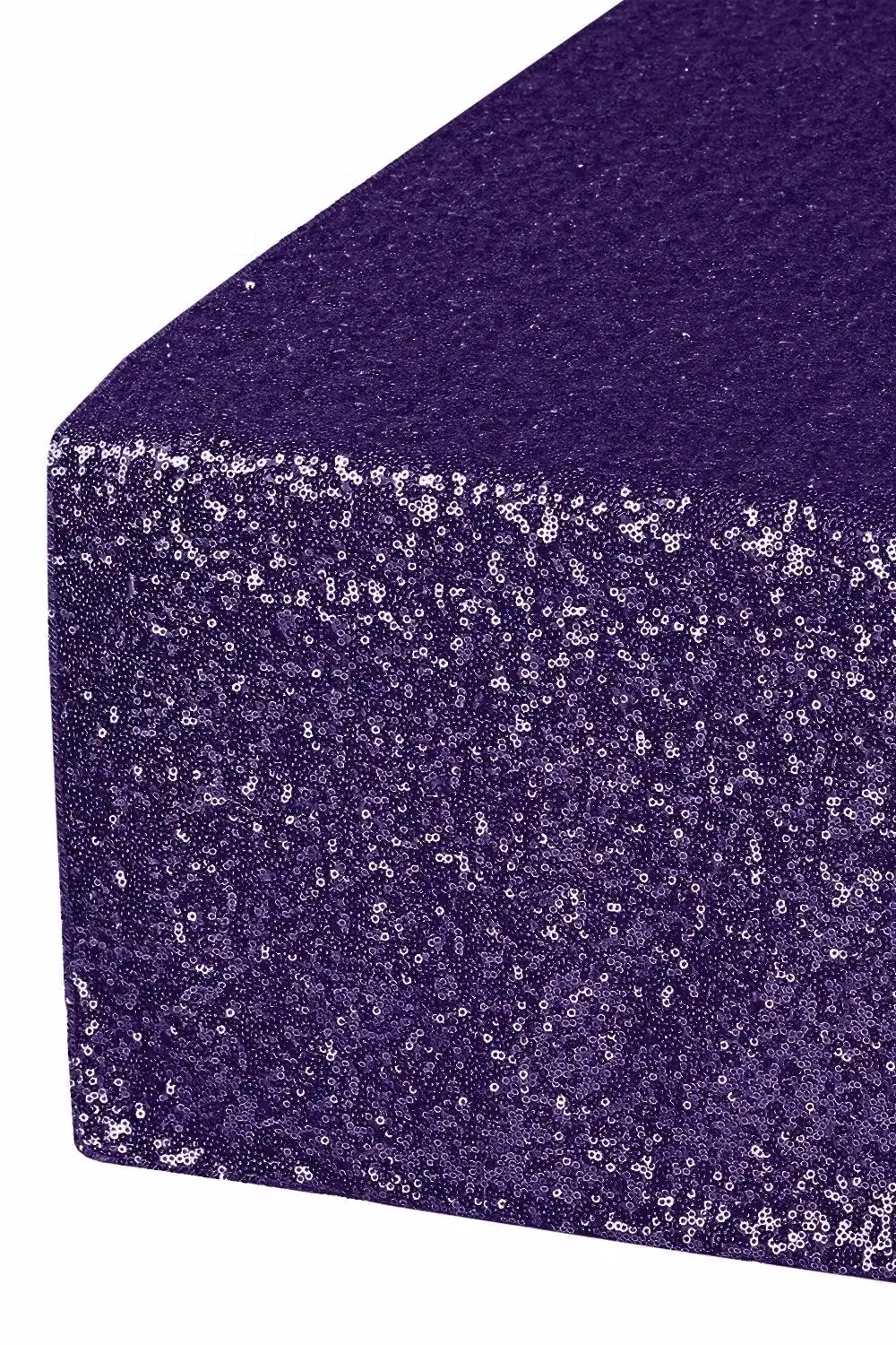 Neel Blue Glitter Sequin Rectangular Table Runner – 2