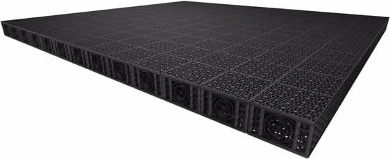 Rainsmart 65 Tonne Shallow Soakaway Crate Set in Black, 20 Cubic Metre Kit