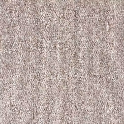 Vinyl Flooring UK Beige Oat Loop Pile Polypropylene Carpet Tiles, 5.5mm Pile Height, 5m2 (20 Tiles per Box) – 1