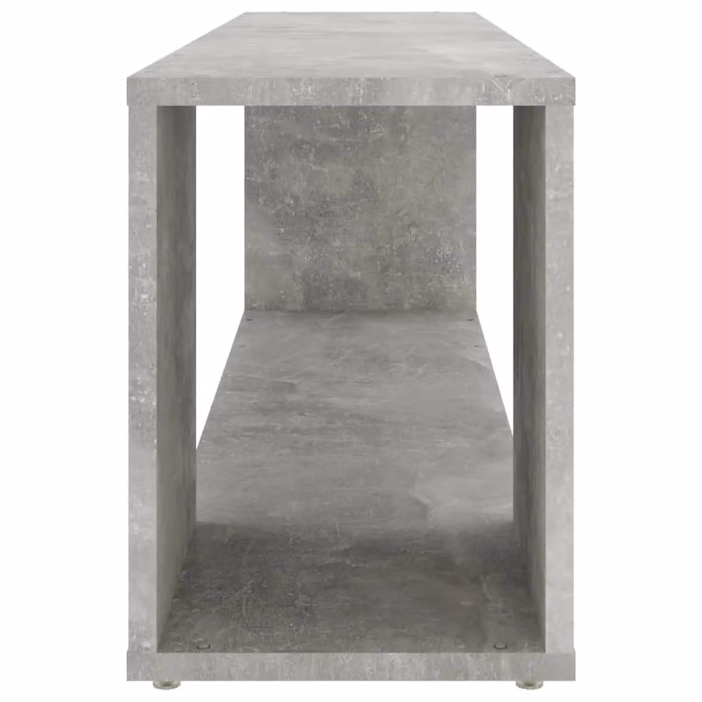 Berkfield Home TV Cabinet in Concrete Grey, W/D/H: 100 x 24 x 32 cm – 3