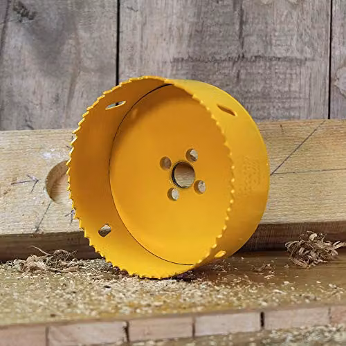 Faithfull Bimetal Cobalt Hole Saw, Yellow, 105 mm – 2