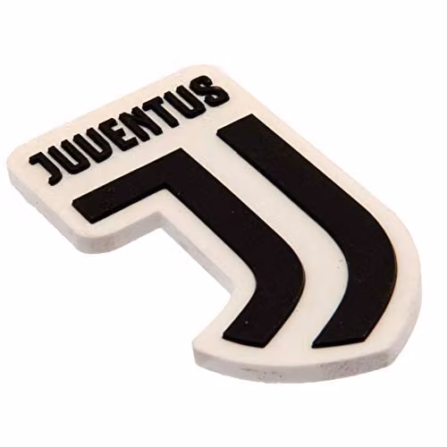 Juventus FC 3D Rectangular Adhesive Fridge Magnet in White and Black – 2