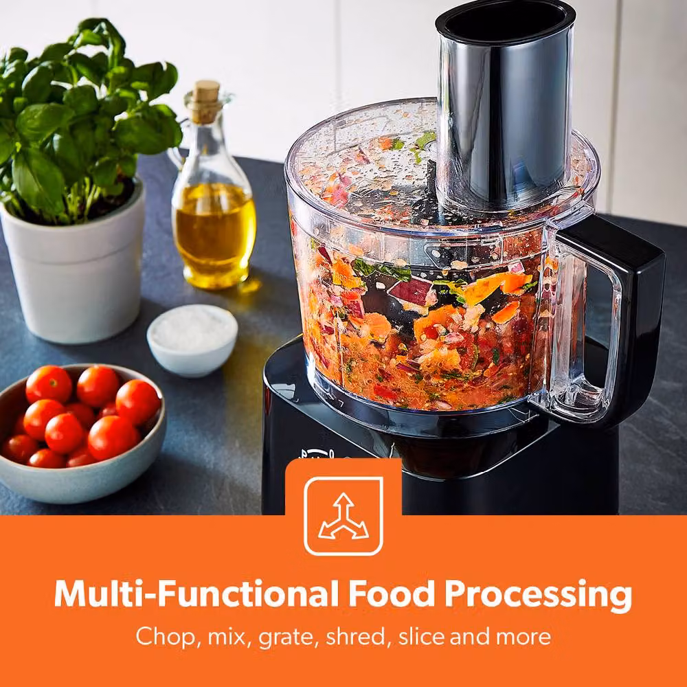 Geepas 10-in-1 Multifunctional Food Processor Blender and Chopper with 800W Motor and Pulse Function in Black – 5