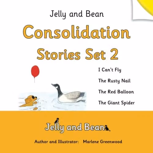 Jelly and Bean Consolidation Stories Set 2: 17 Multicolour Paper Books