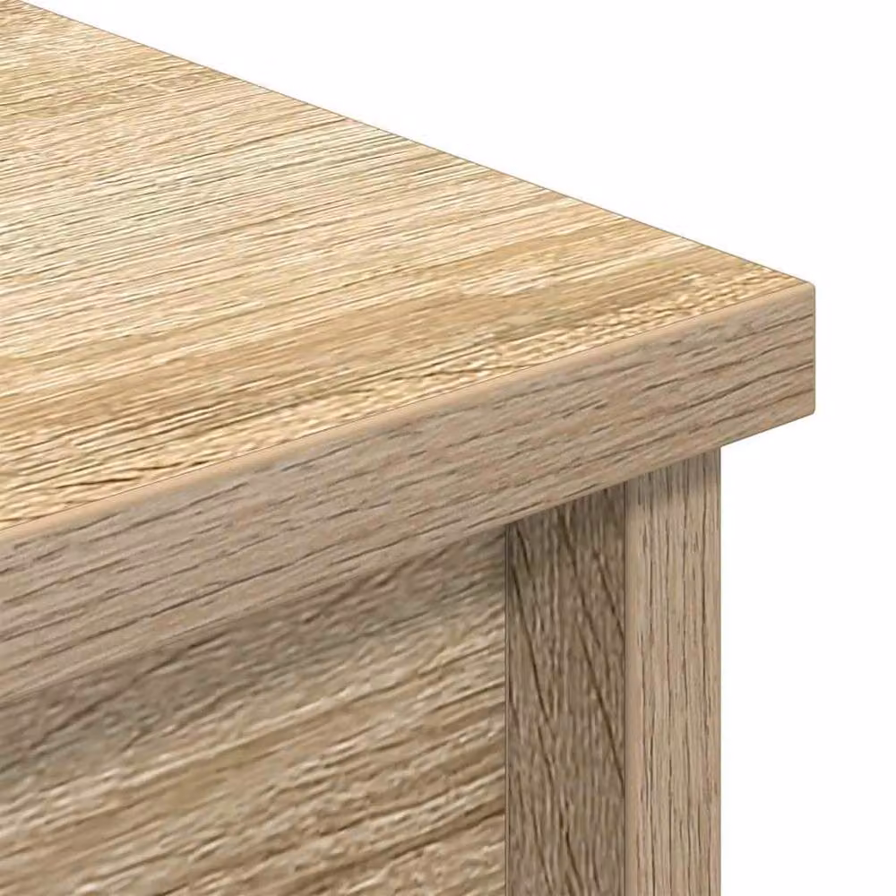 Berkfield Home Sonoma Oak Highboard in Light Brown, W/D/H: 70 x 35 x 180 cm – 3