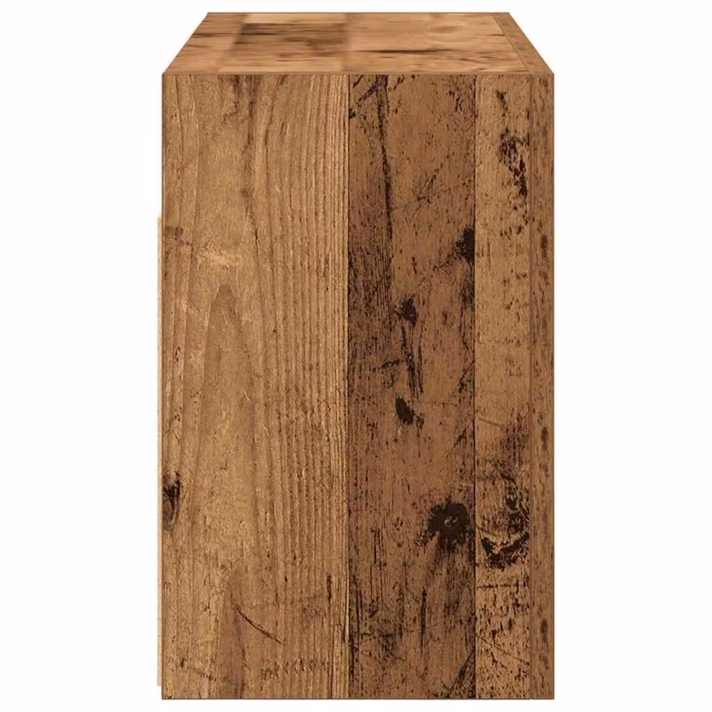Berkfield Home Brown Old Wood Bathroom Wall Cabinet W/D/H: 60 x 25 x 40 cm – 4