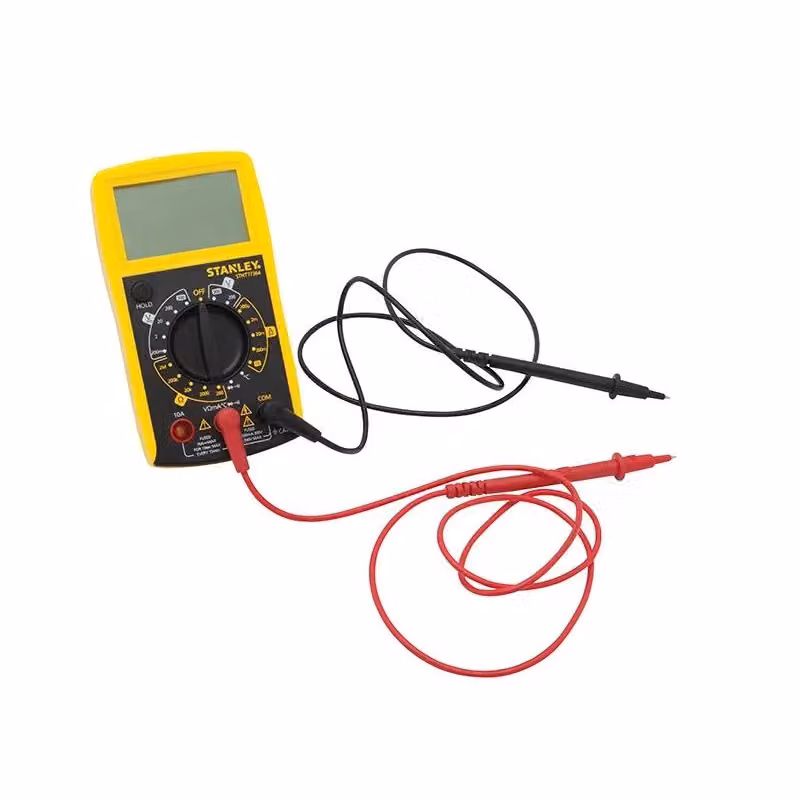 Stanley AC/DC Digital Multimeter in Yellow and Multicolour – 2