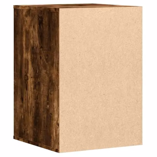 vidaXL Corner Chest of Drawers in Smoked Oak Brown, W/D/H: 40 x 41 x 58 cm – 4