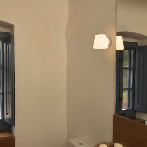 Netlighting Bianca Wall Light with Grey Shade and Chrome Finish, G9 IP44 – 3