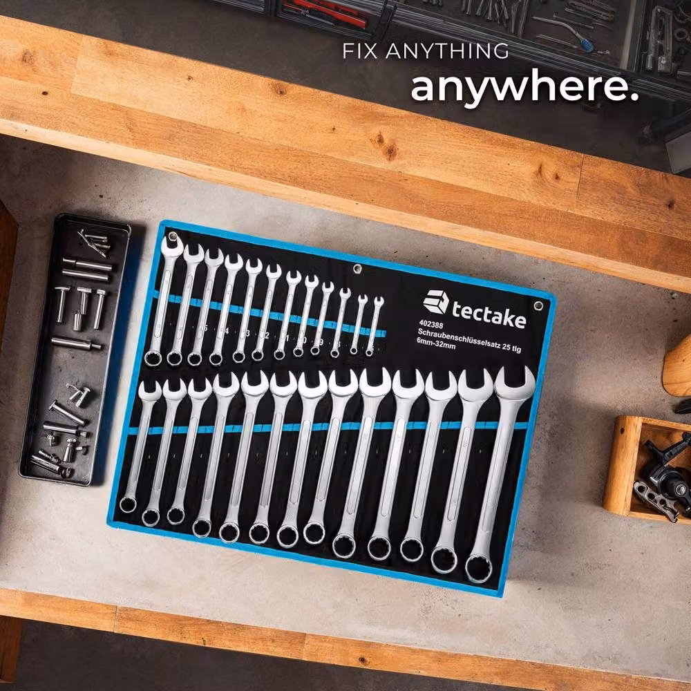 tectake Spanner Set, Multicolour – 7