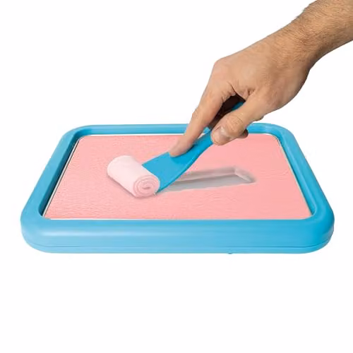 Menkind Treat Factory Mini Ice Cream Maker in Blue and Multicolour – 1