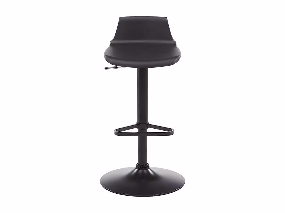 Vente-unique CALAS Polypropylene Bar Stool with Metal Frame, Black – 2