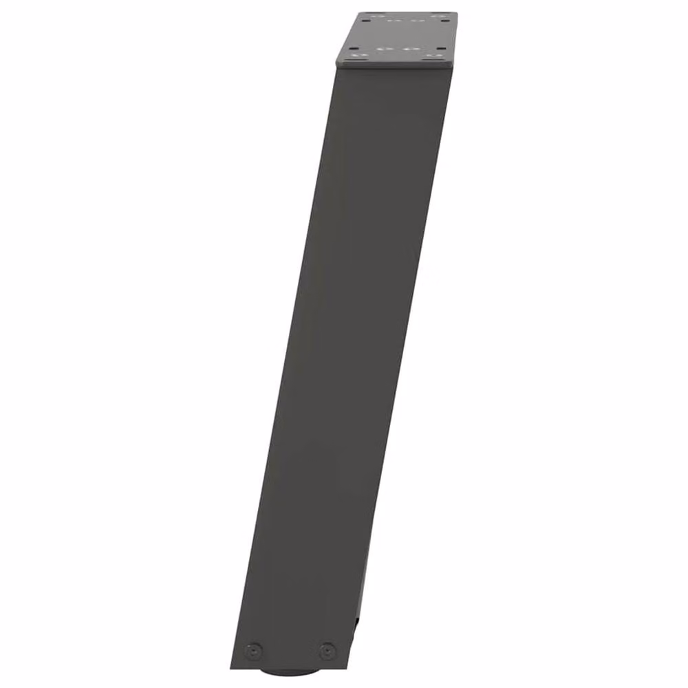 Berkfield Home U-Shaped Coffee Table Legs, 2 Pieces, Anthracite Steel, W/D/H: 28 x 42.5 x 42.5 cm – 3