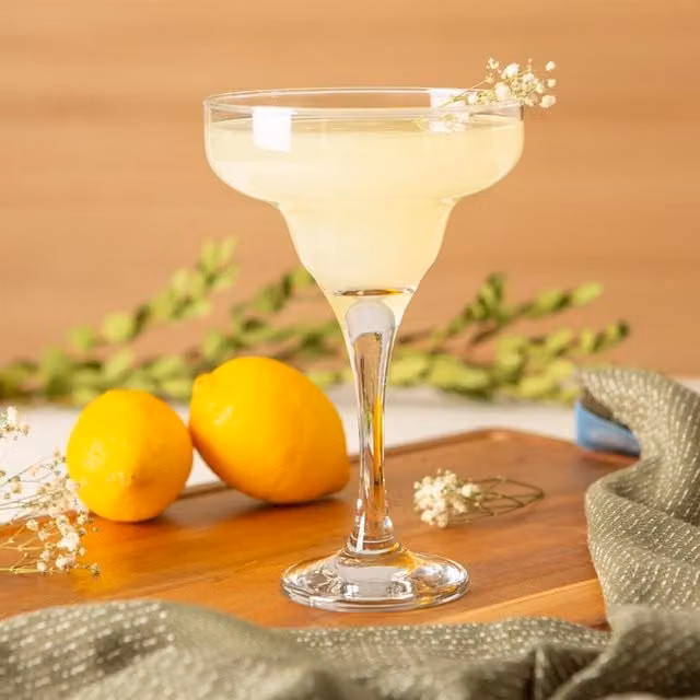 LAV Misket Margarita Cocktail Glasses, 300ml, Pack of 12, Transparent