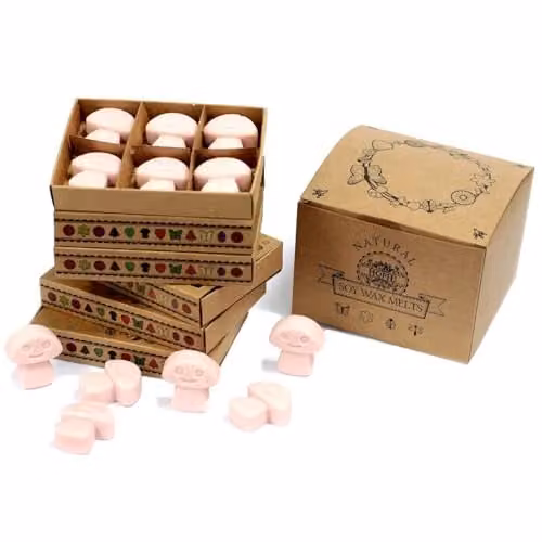 KDMD Old Ginger Wax Melts, Box of 6, Pink – 1