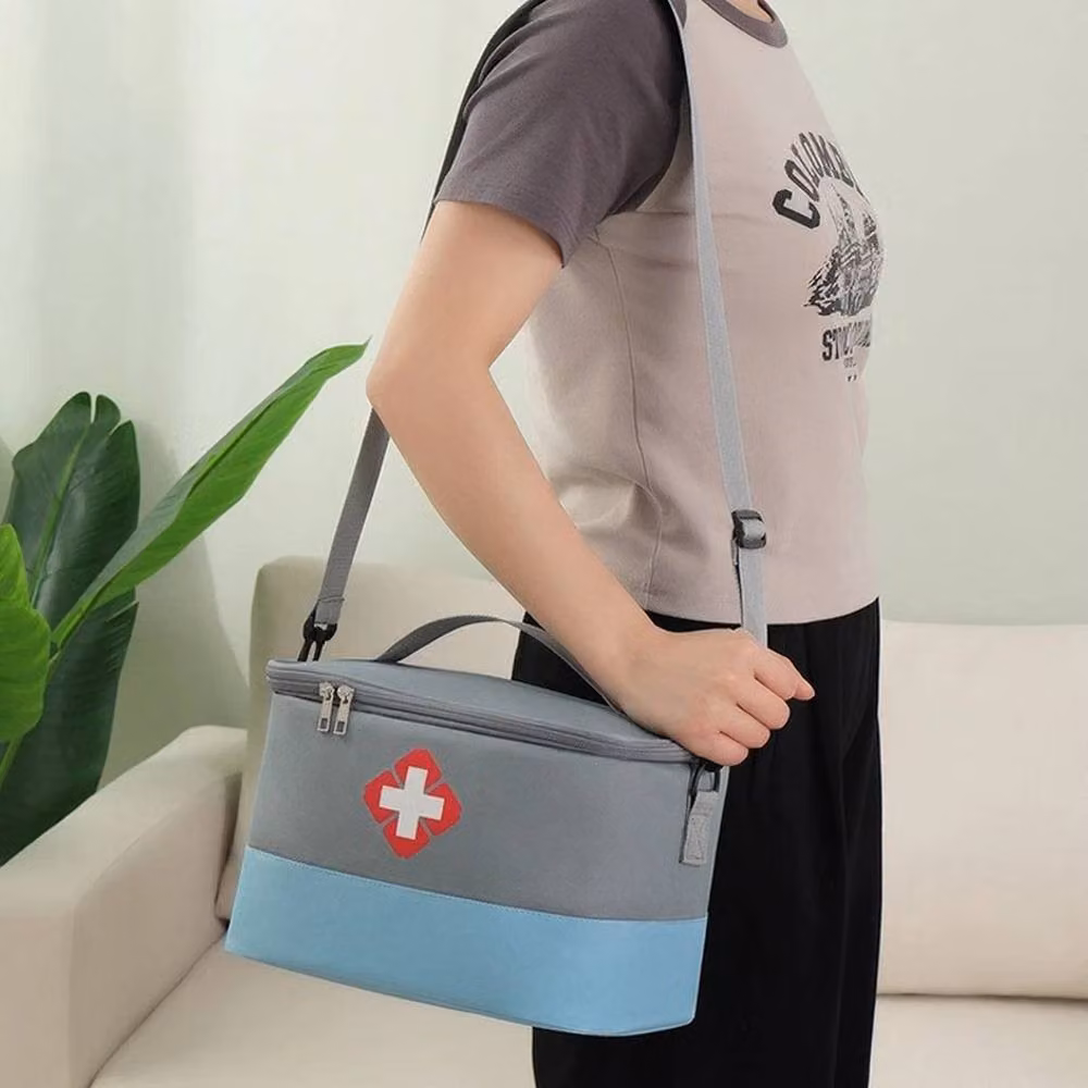 VOGREX M Multi-Function Portable Medical Storage Bag for Outdoor Travel, Multicolour, Medium – 3