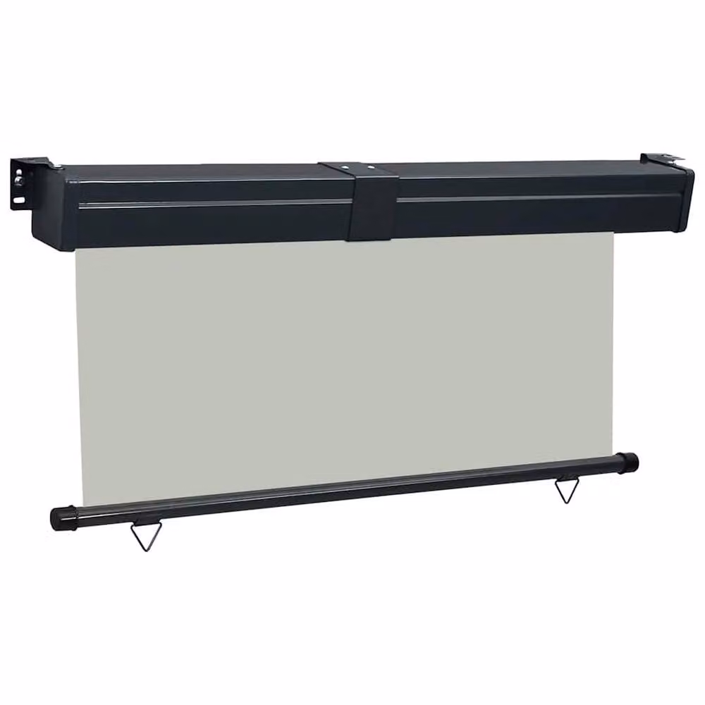 Berkfield Home Balcony Side Awning in Grey, W/H: 160 x 250 cm – 2