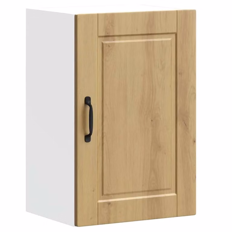 Berkfield Home Porto Artisan Oak Wall Cabinet in Brown